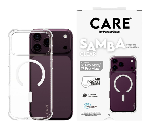 PanzerGlass CARE™ Samba do iPhone 18 Pro Max  / 17 Pro Max Transparent - 1604013 - zdjęcie 2